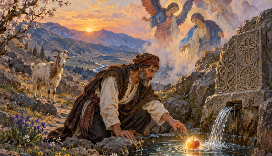 Ակն աղբյուրի լեգենդը․ անմահության խնձորը