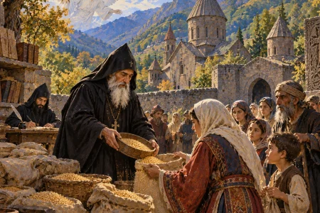 The Legend of Goshavank: Mkhitar’s Bowl